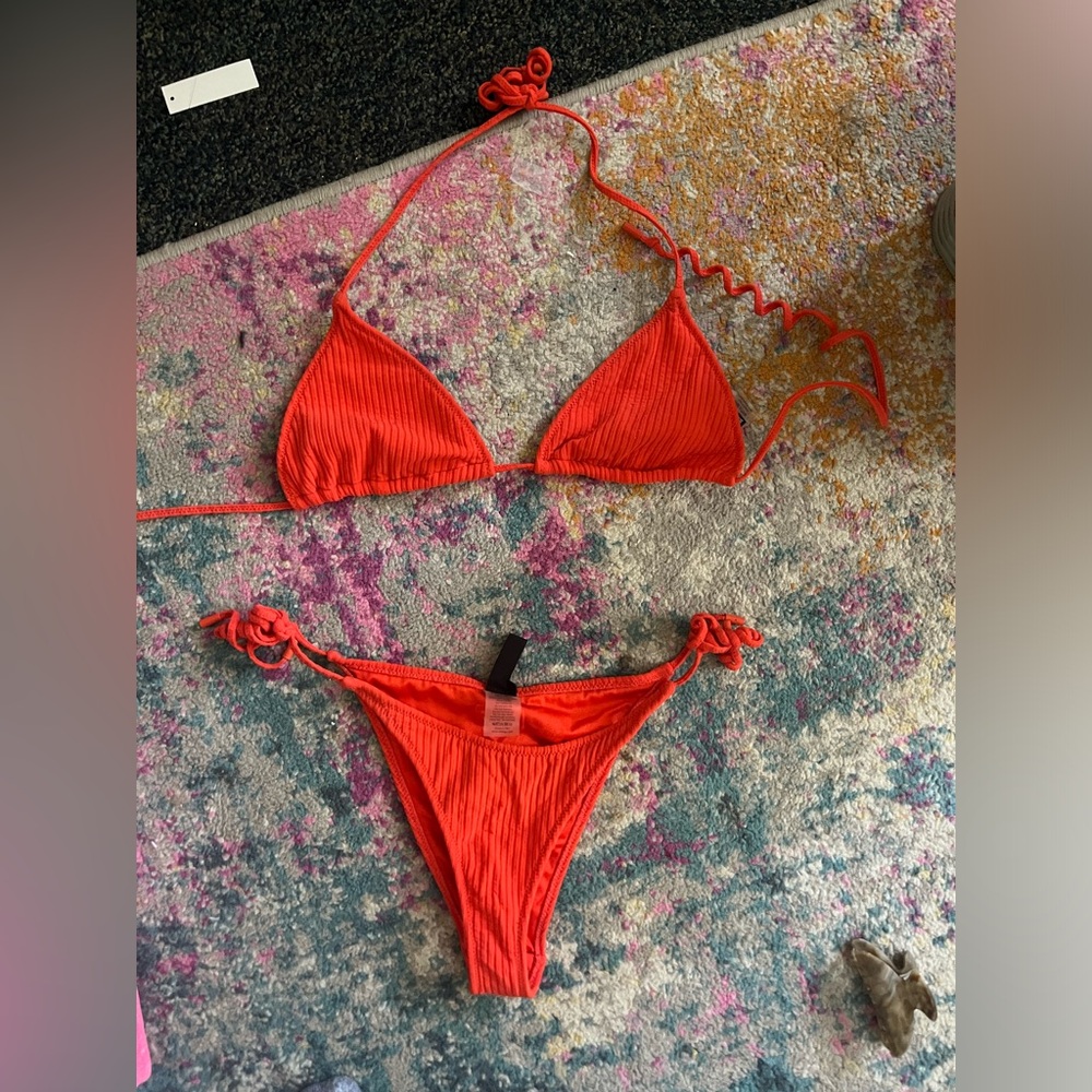 Red Triangl Bikini